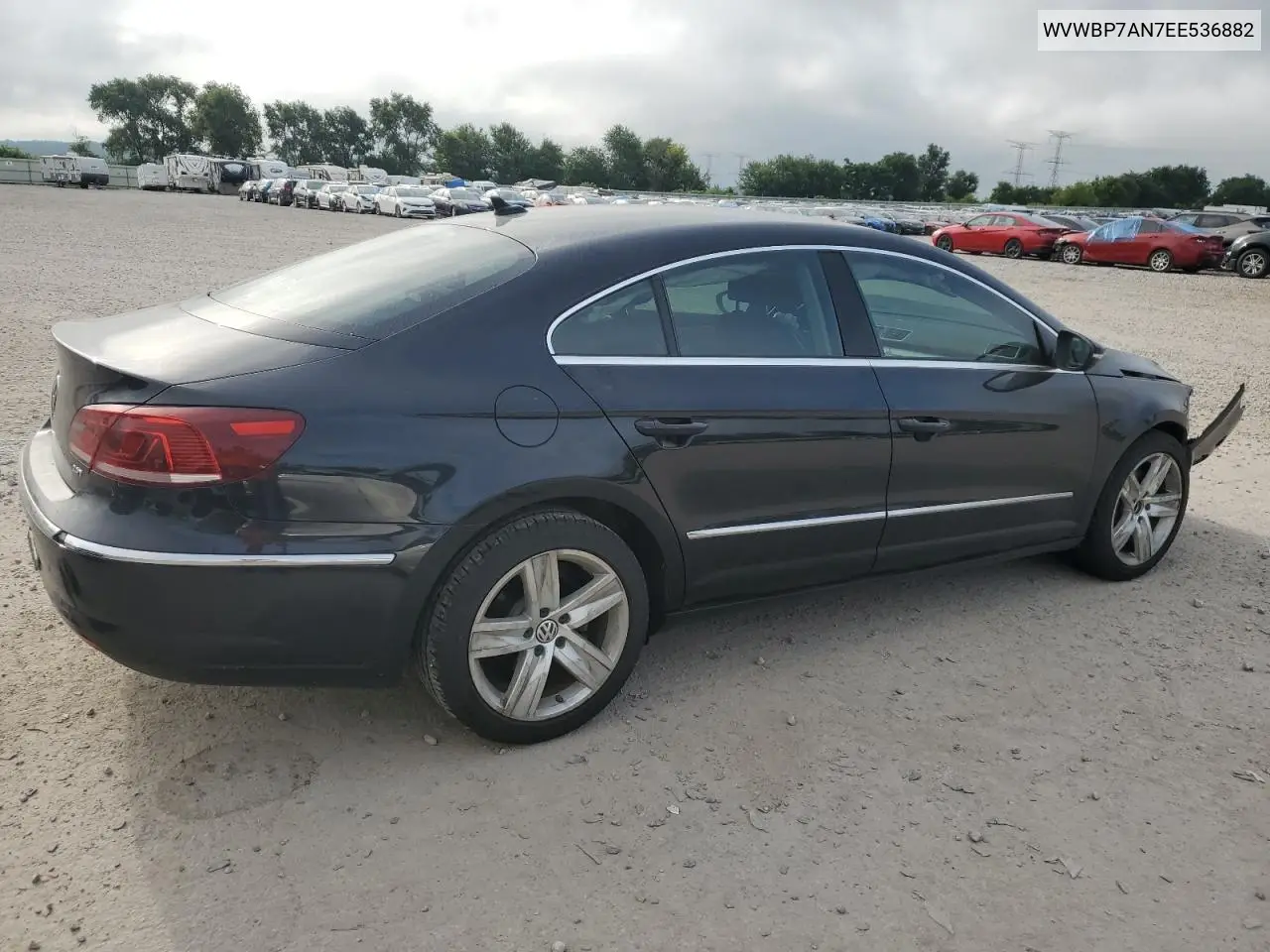 2014 Volkswagen Cc Sport VIN: WVWBP7AN7EE536882 Lot: 62564805