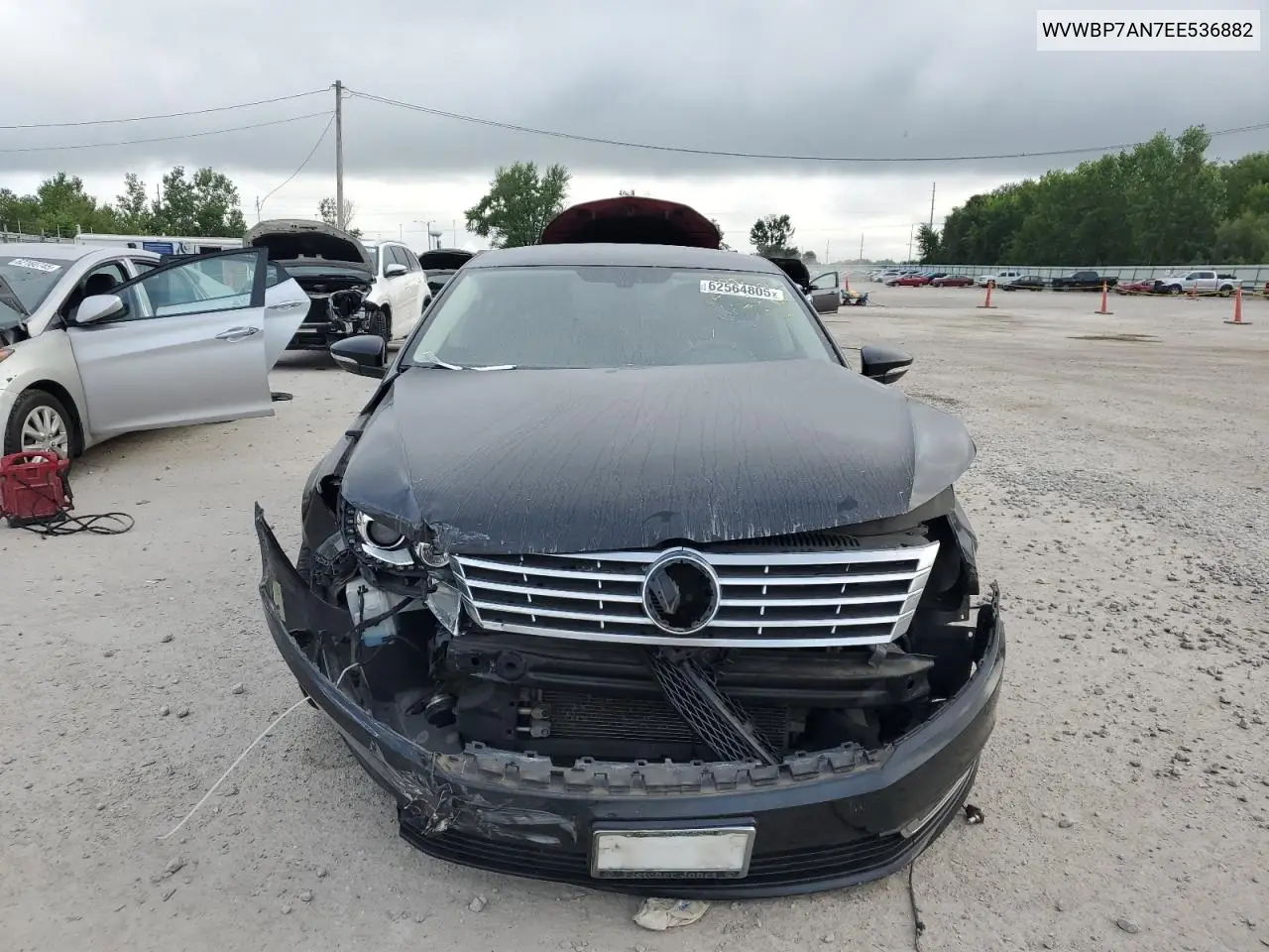 2014 Volkswagen Cc Sport VIN: WVWBP7AN7EE536882 Lot: 62564805