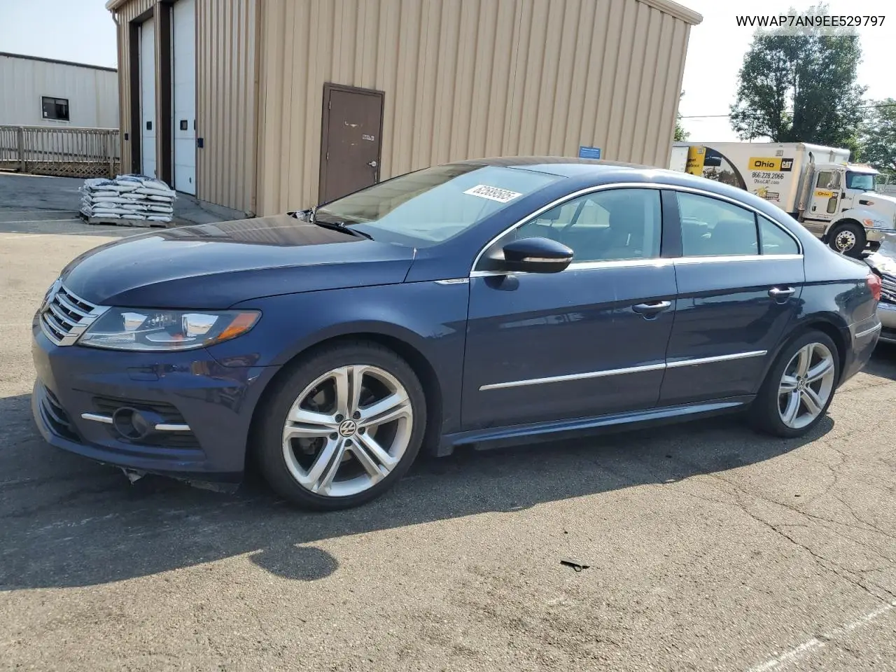 2014 Volkswagen Cc Sport VIN: WVWAP7AN9EE529797 Lot: 62589505