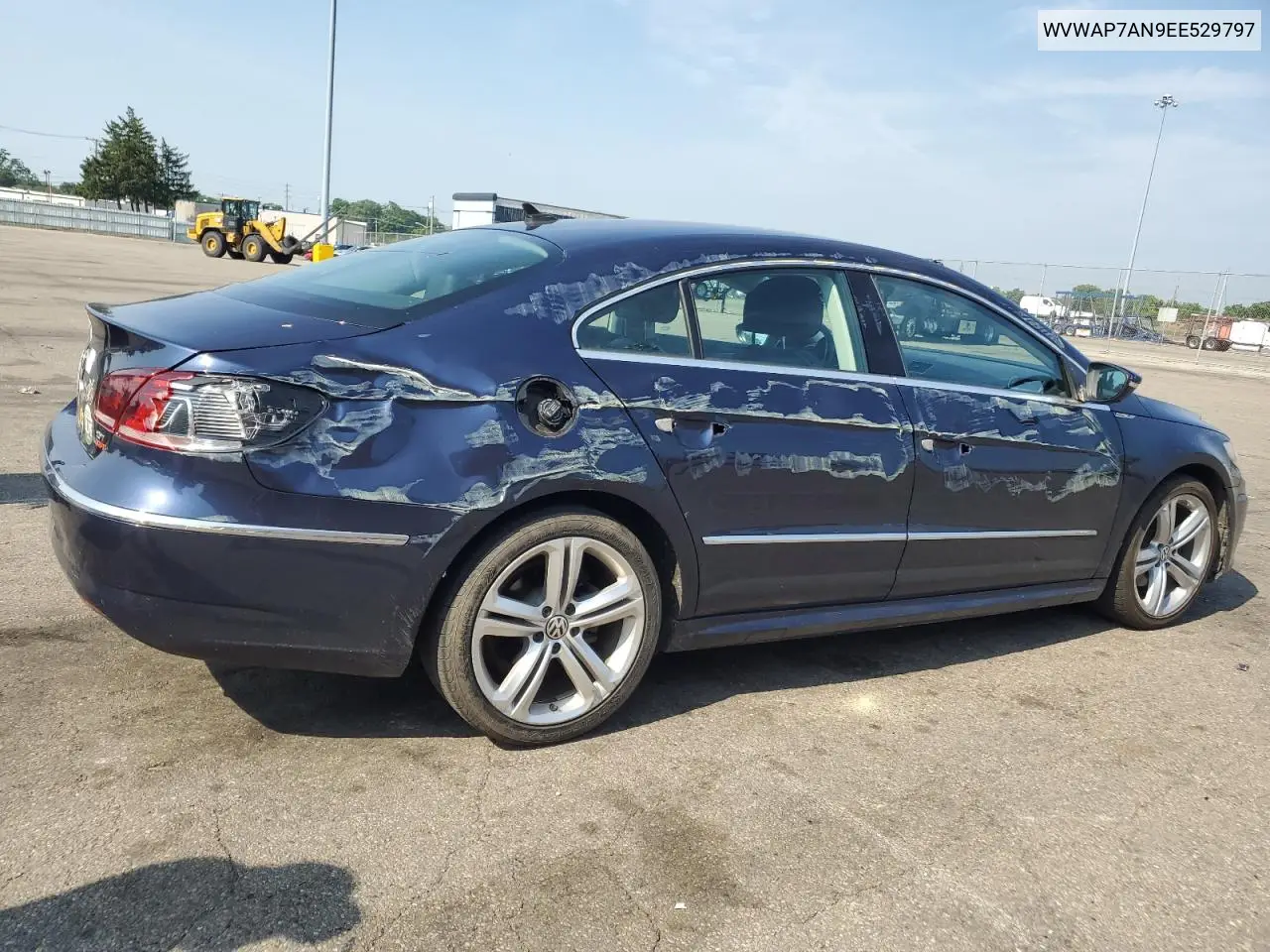 2014 Volkswagen Cc Sport VIN: WVWAP7AN9EE529797 Lot: 62589505