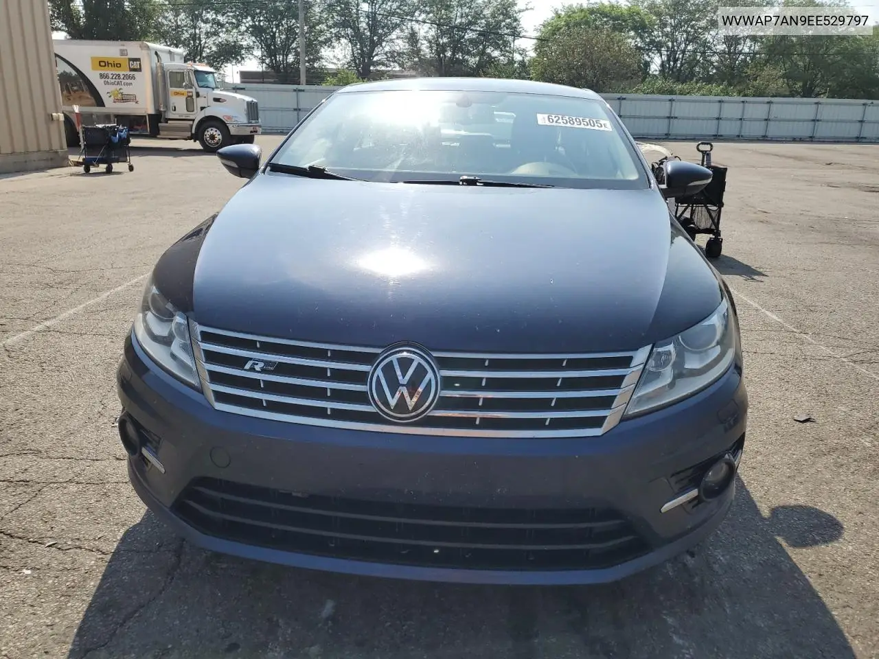 2014 Volkswagen Cc Sport VIN: WVWAP7AN9EE529797 Lot: 62589505