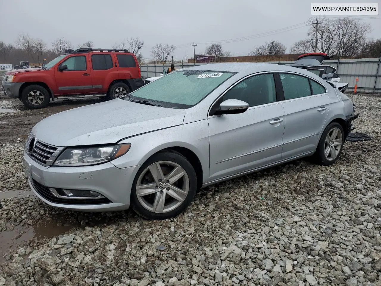 2015 Volkswagen Cc Sport VIN: WVWBP7AN9FE804395 Lot: 47865685