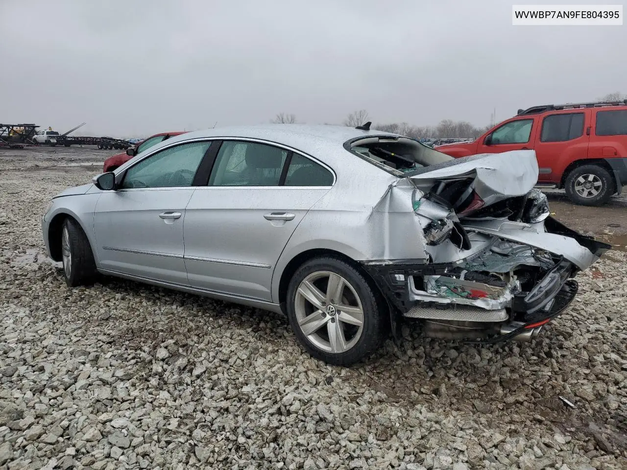 2015 Volkswagen Cc Sport VIN: WVWBP7AN9FE804395 Lot: 47865685