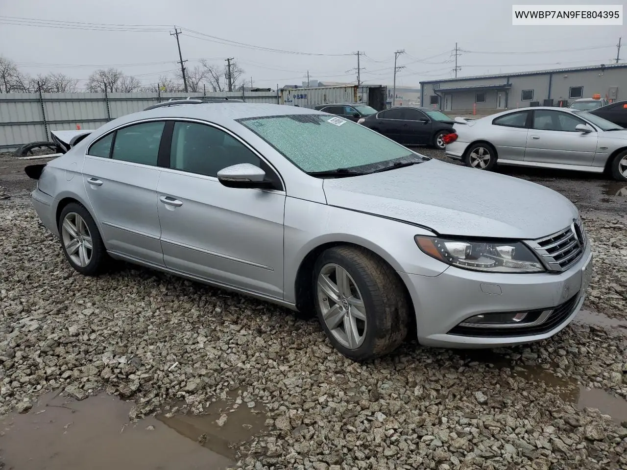 2015 Volkswagen Cc Sport VIN: WVWBP7AN9FE804395 Lot: 47865685