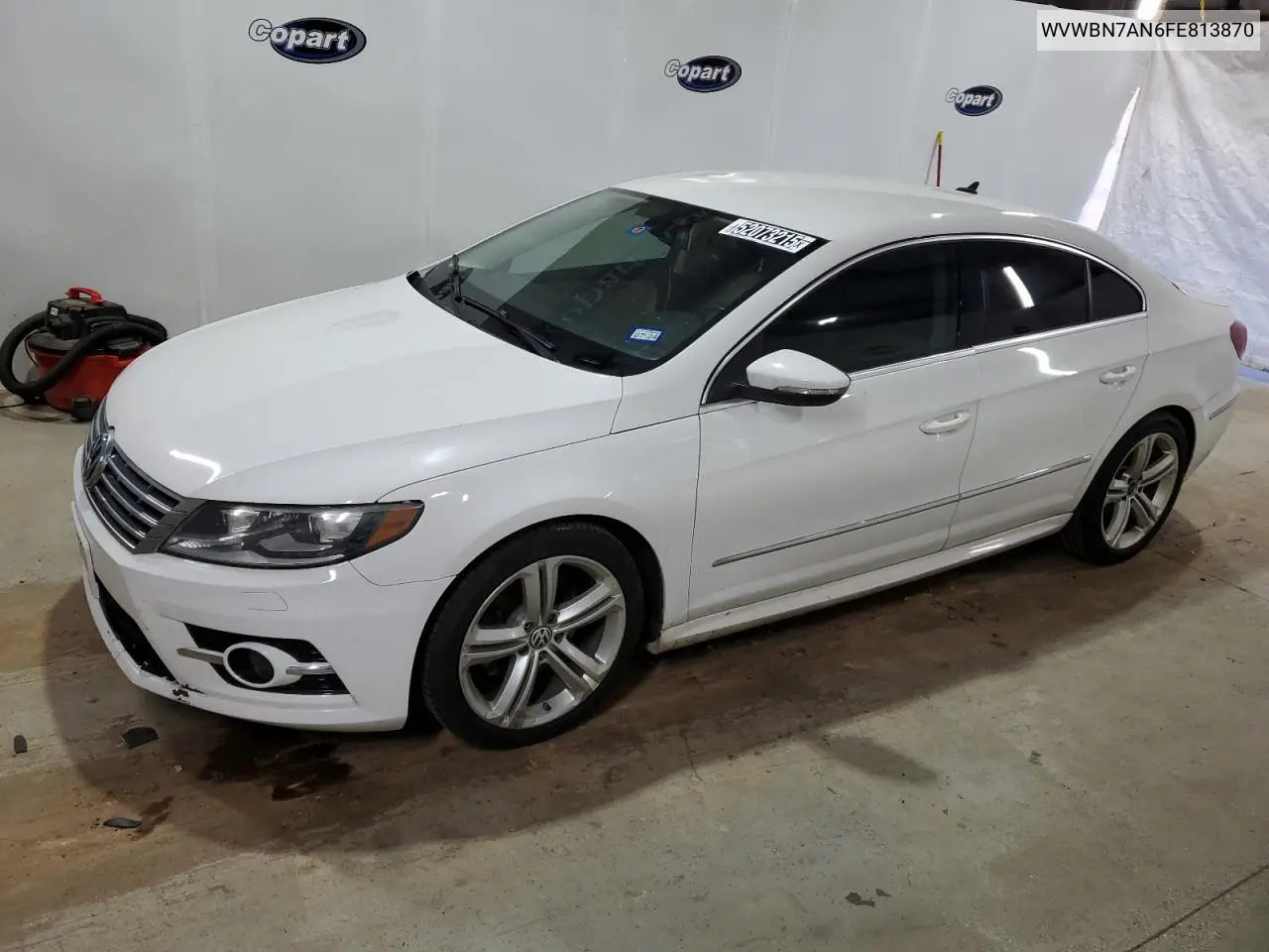 2015 Volkswagen Cc Sport VIN: WVWBN7AN6FE813870 Lot: 52073215