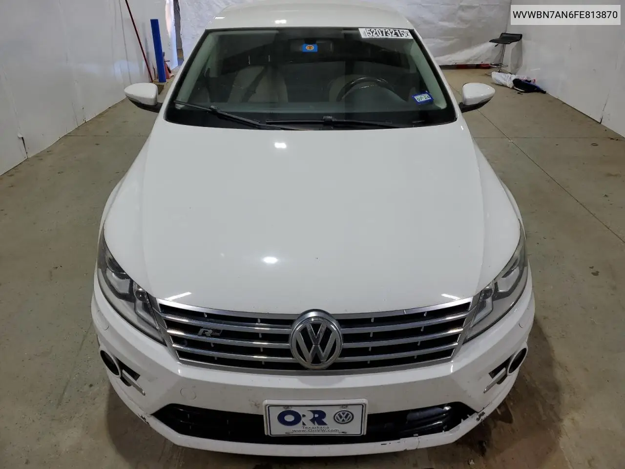 2015 Volkswagen Cc Sport VIN: WVWBN7AN6FE813870 Lot: 52073215