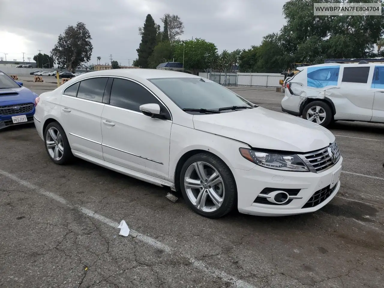 2015 Volkswagen Cc Sport VIN: WVWBP7AN7FE804704 Lot: 56415865