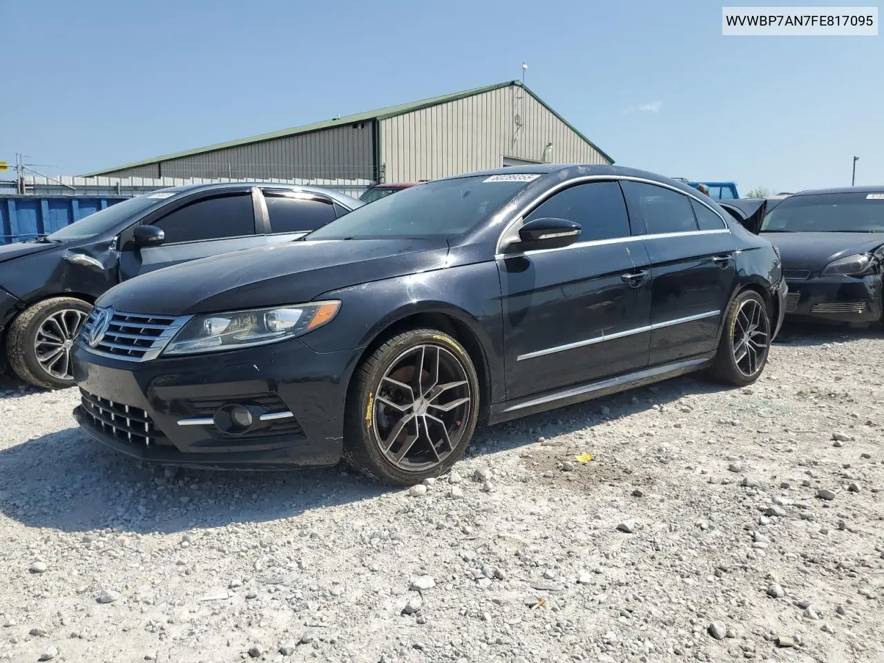 2015 Volkswagen Cc Sport VIN: WVWBP7AN7FE817095 Lot: 60289355
