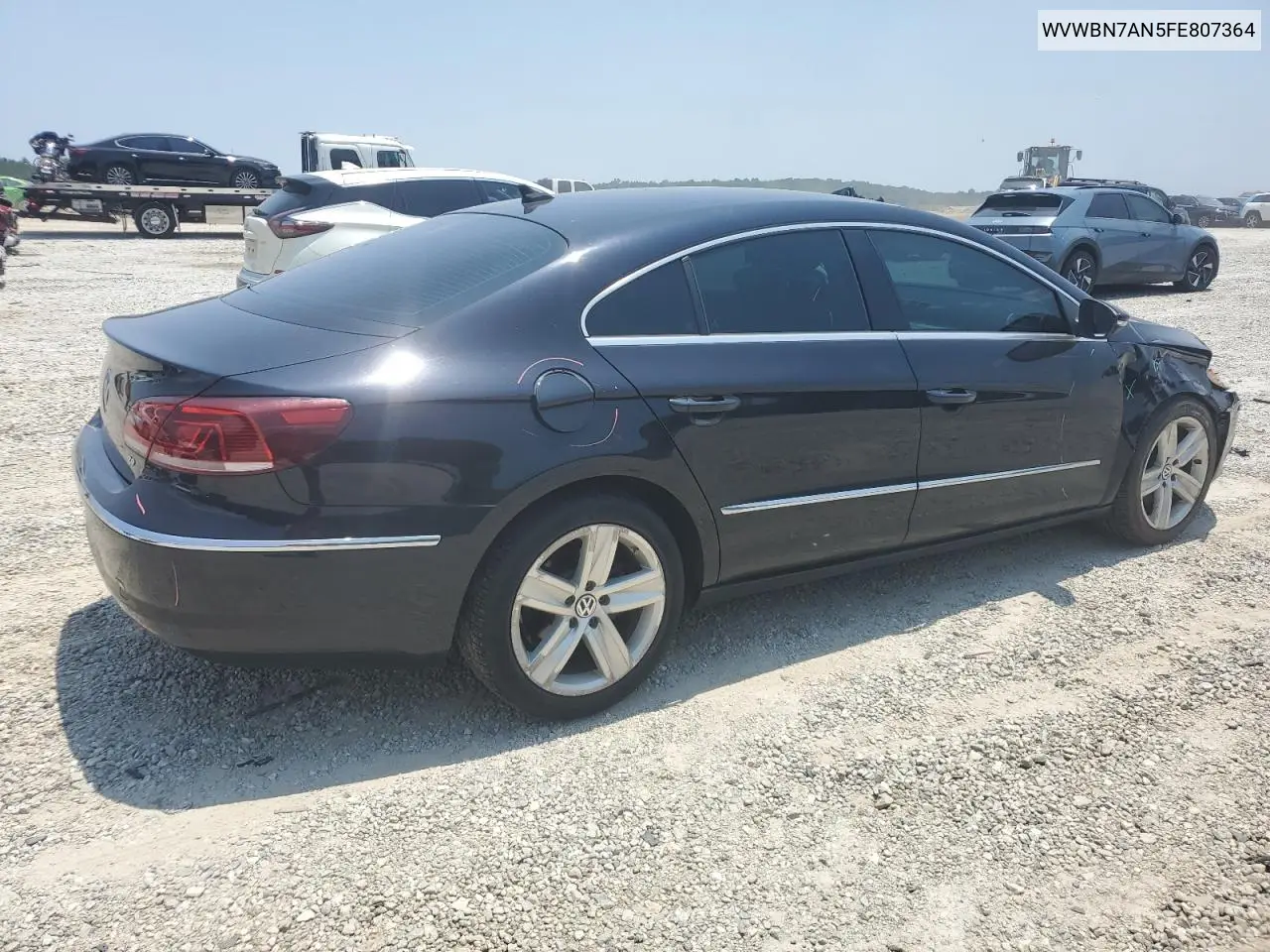 2015 Volkswagen Cc Sport VIN: WVWBN7AN5FE807364 Lot: 62386675