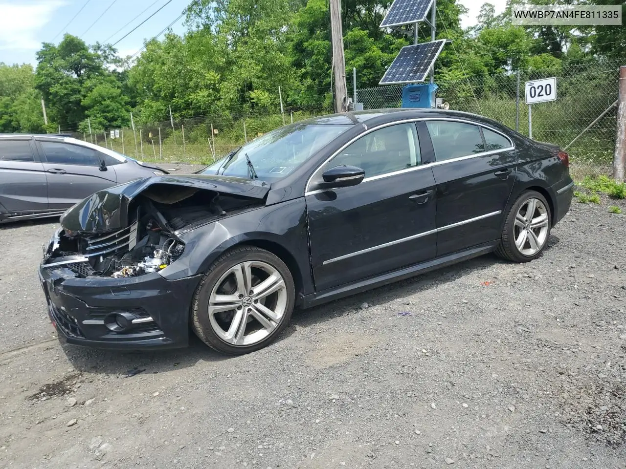 2015 Volkswagen Cc Sport VIN: WVWBP7AN4FE811335 Lot: 62414855