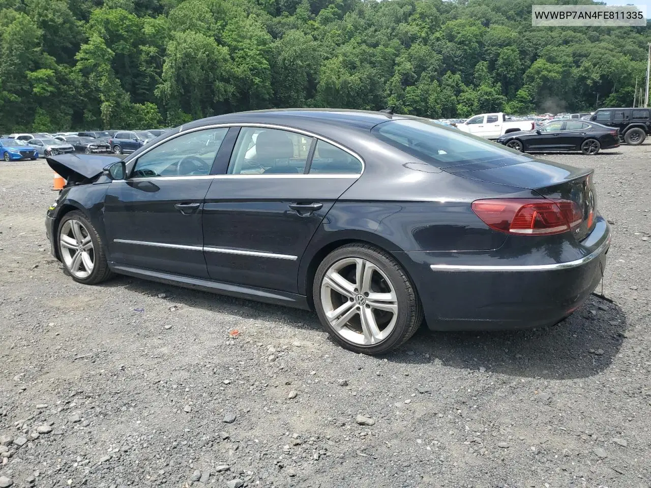 2015 Volkswagen Cc Sport VIN: WVWBP7AN4FE811335 Lot: 62414855