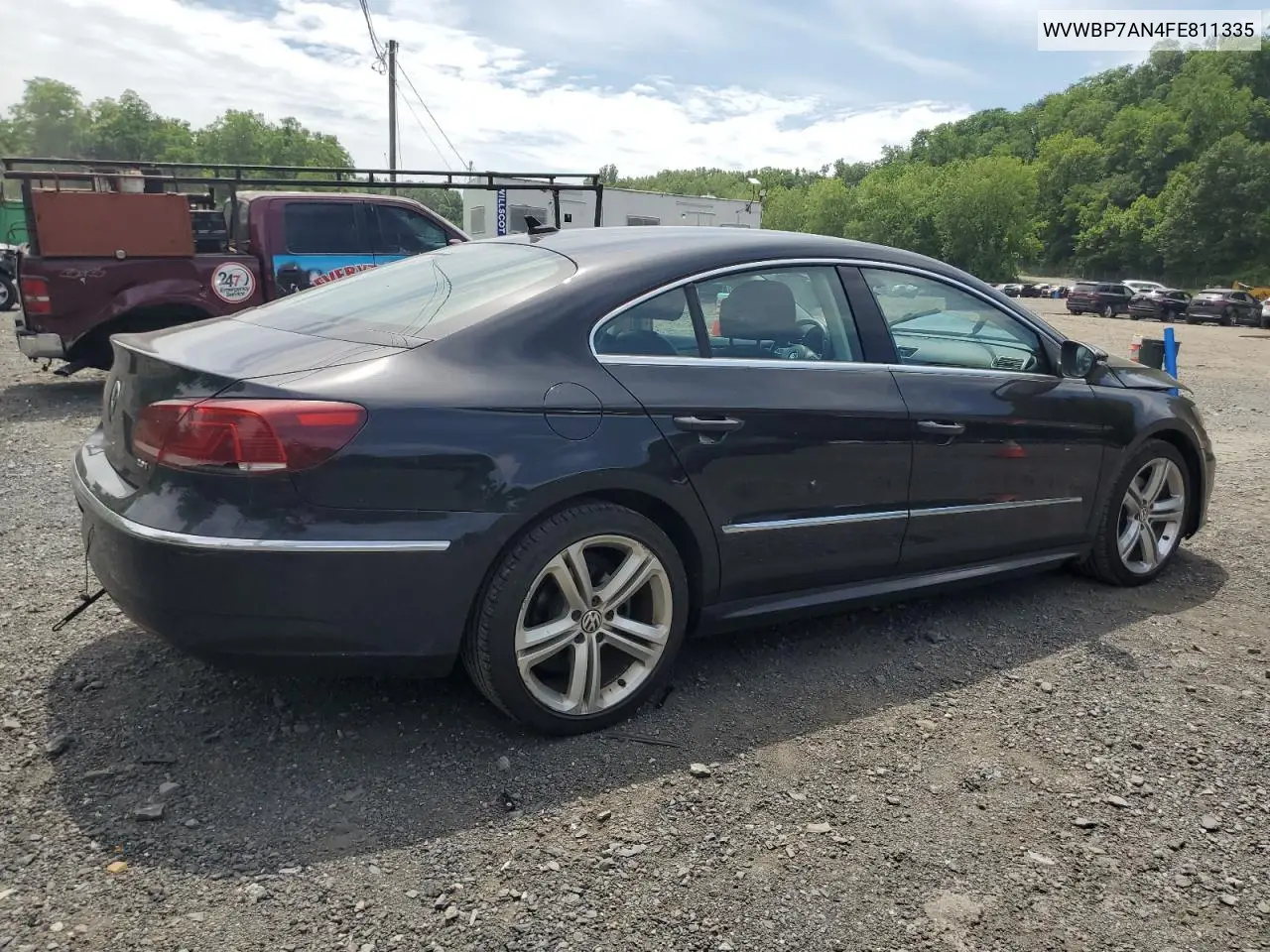 2015 Volkswagen Cc Sport VIN: WVWBP7AN4FE811335 Lot: 62414855