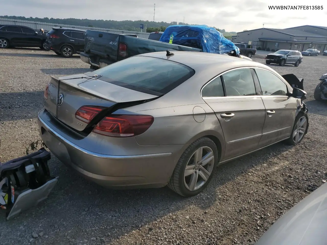 2015 Volkswagen Cc Sport VIN: WVWBN7AN7FE813585 Lot: 62876335