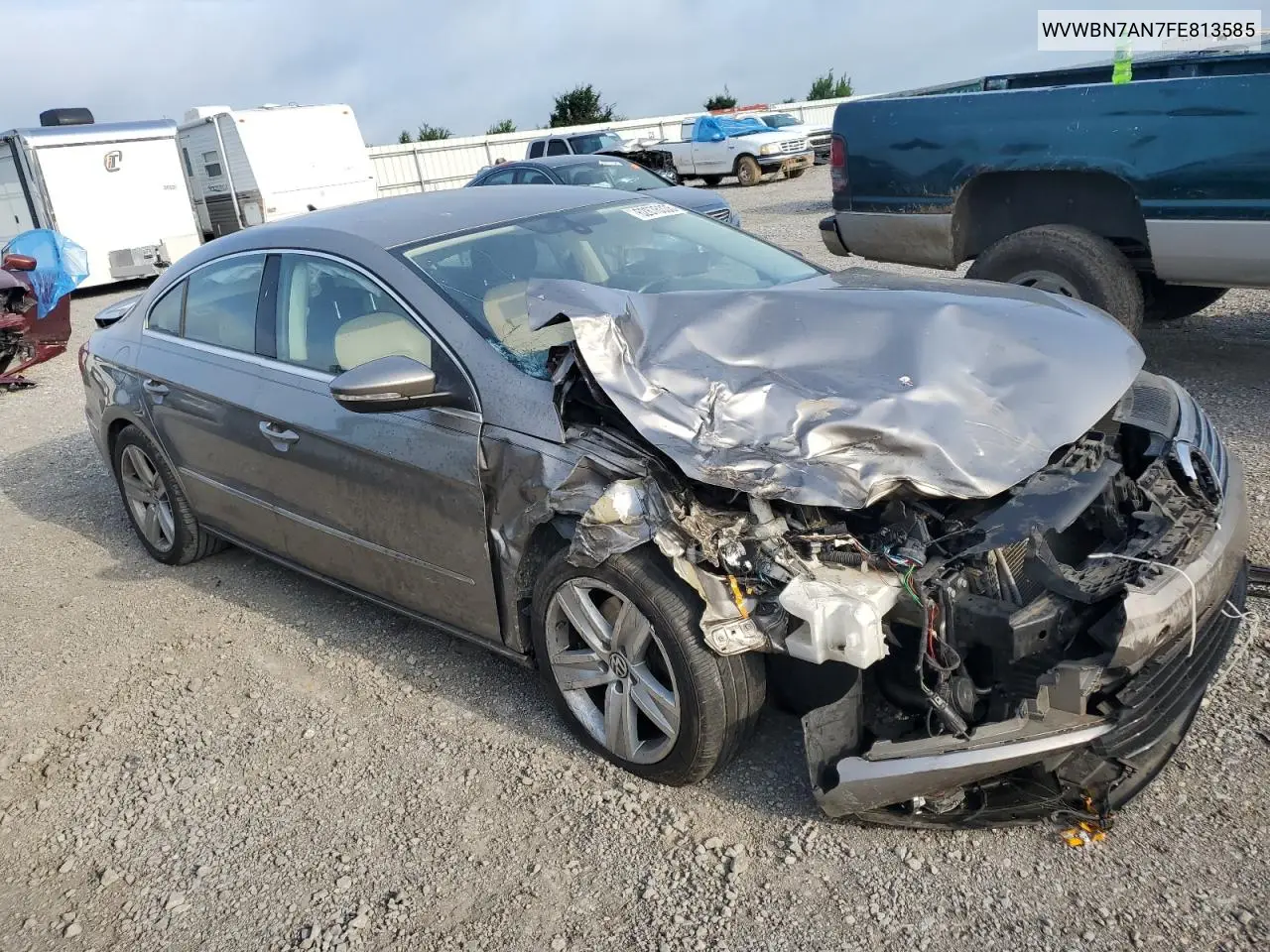 2015 Volkswagen Cc Sport VIN: WVWBN7AN7FE813585 Lot: 62876335