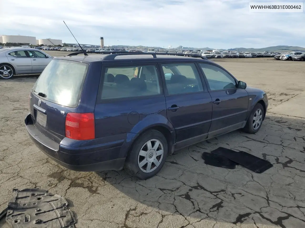 2001 Volkswagen Passat Gls VIN: WVWHH63B31E000462 Lot: 45744625