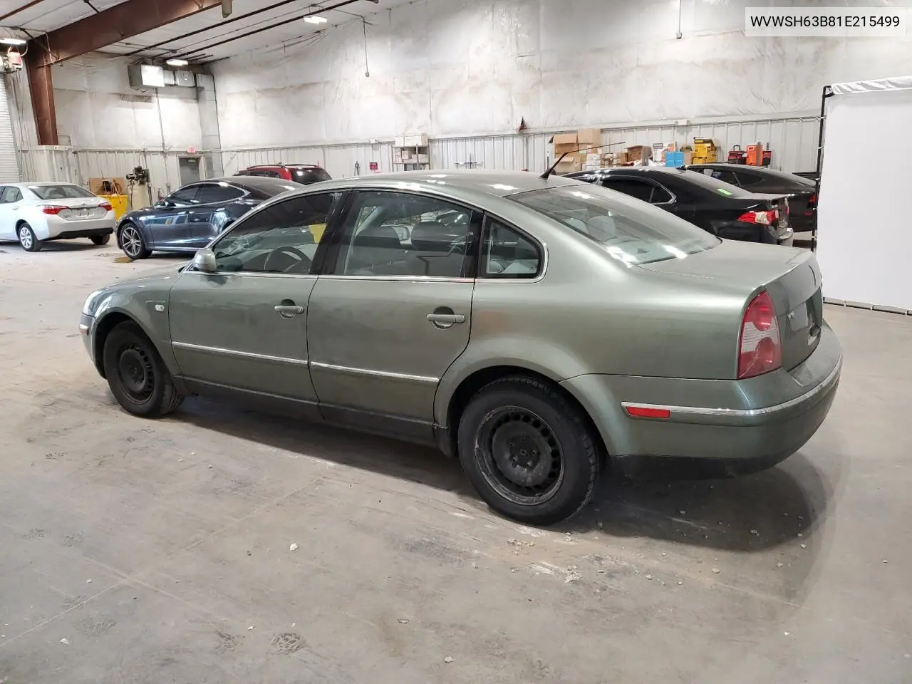 2001 Volkswagen Passat Gls 4Motion VIN: WVWSH63B81E215499 Lot: 56718205