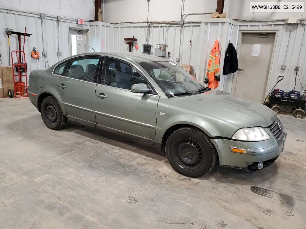 2001 Volkswagen Passat Gls 4Motion VIN: WVWSH63B81E215499 Lot: 56718205
