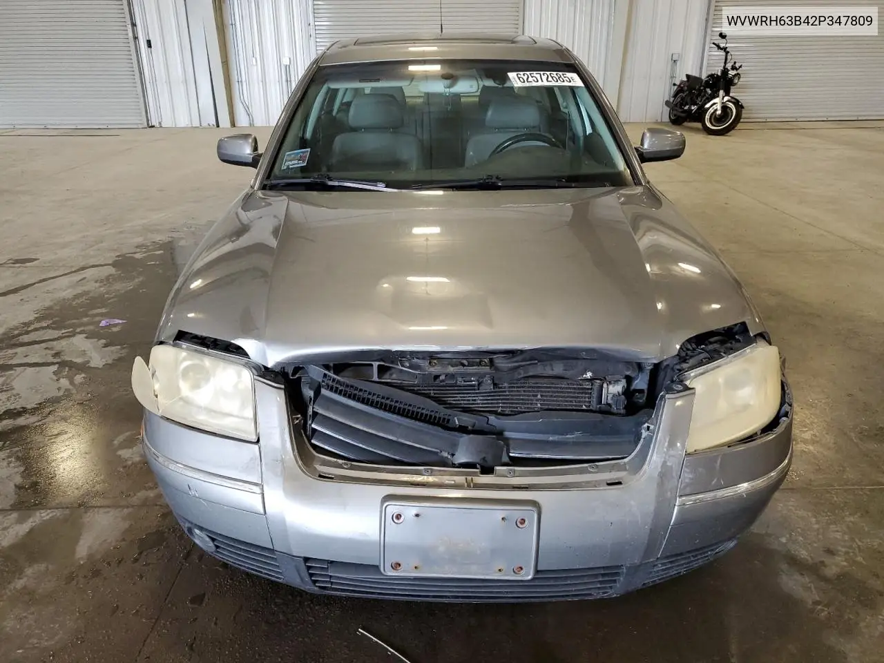 2002 Volkswagen Passat Glx VIN: WVWRH63B42P347809 Lot: 62572685