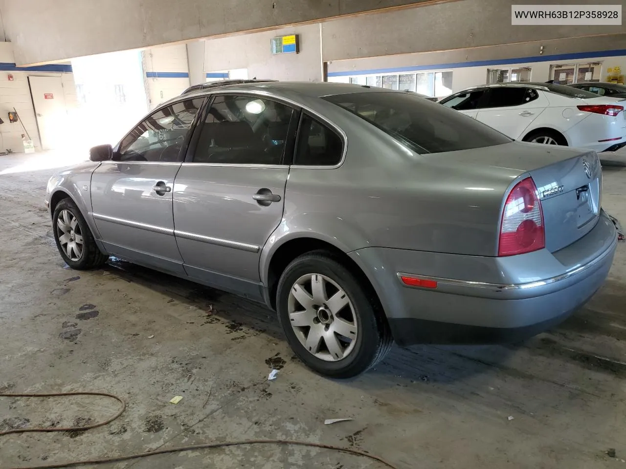 2002 Volkswagen Passat Glx VIN: WVWRH63B12P358928 Lot: 89107195
