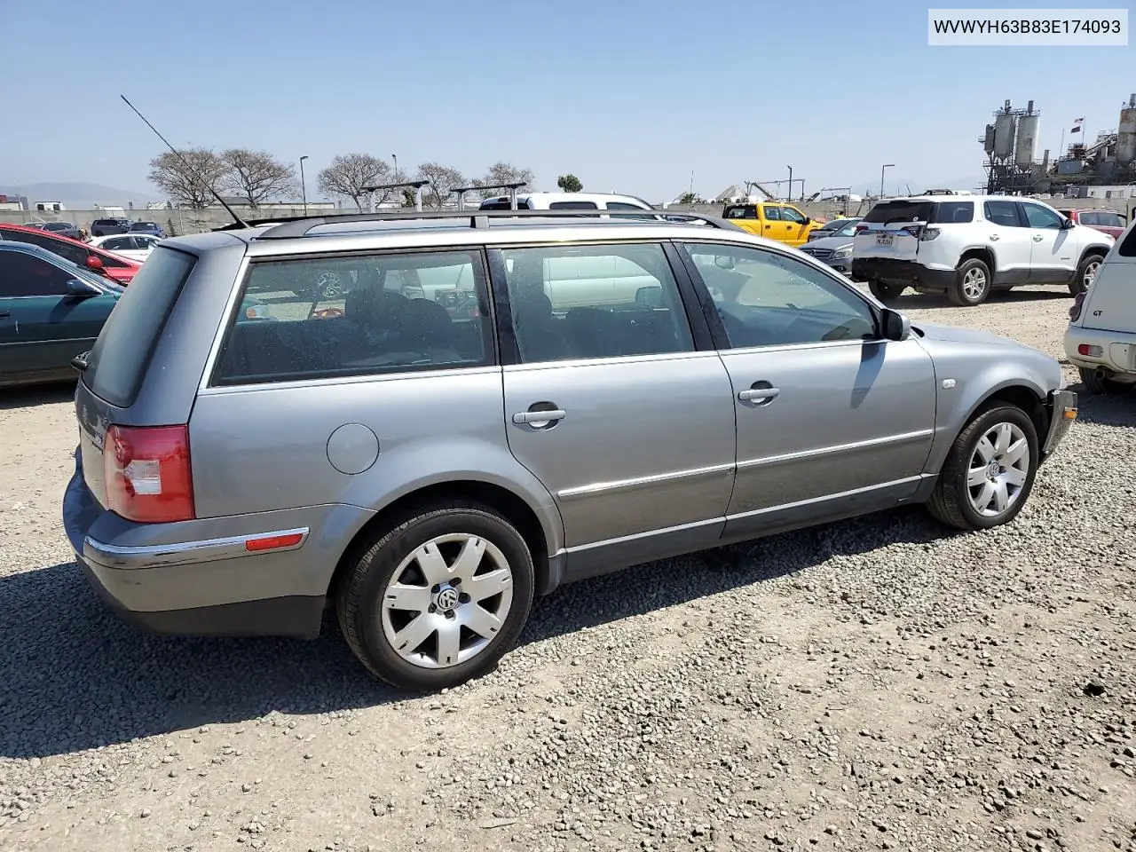 2003 Volkswagen Passat Glx 4Motion VIN: WVWYH63B83E174093 Lot: 50155945