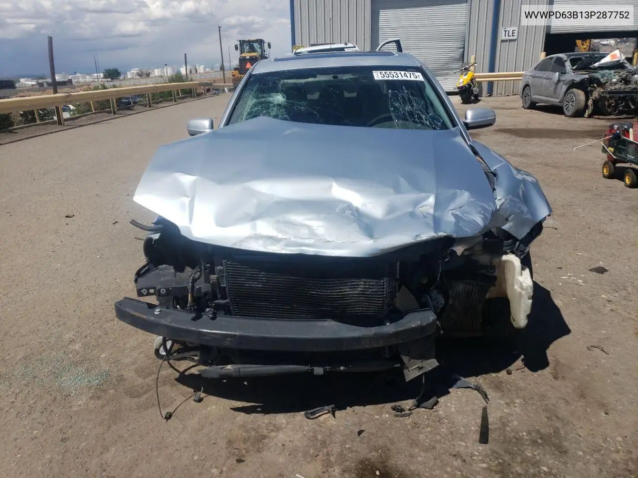 2003 Volkswagen Passat Gls VIN: WVWPD63B13P287752 Lot: 55531475