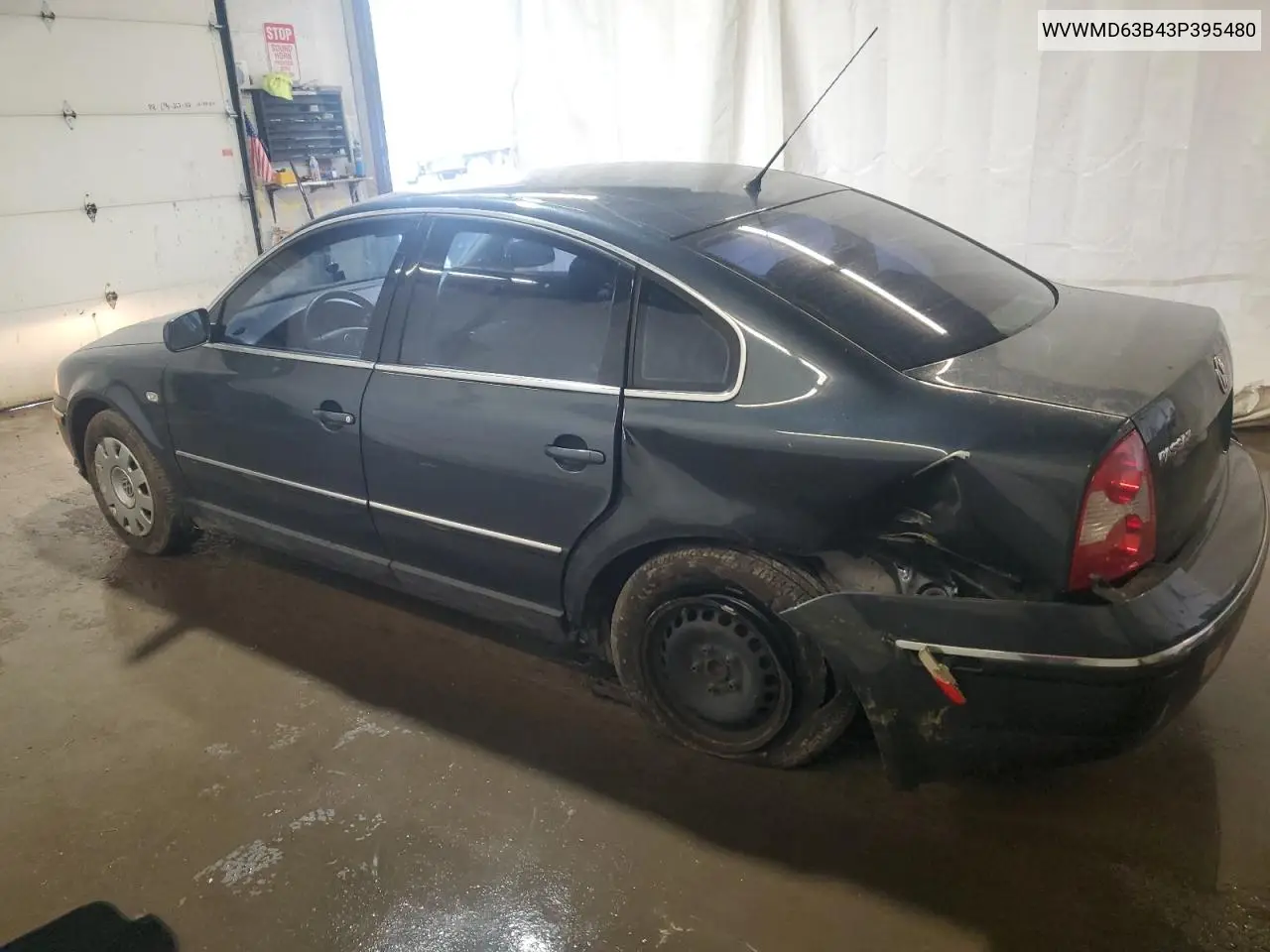 2003 Volkswagen Passat Gl VIN: WVWMD63B43P395480 Lot: 57059475