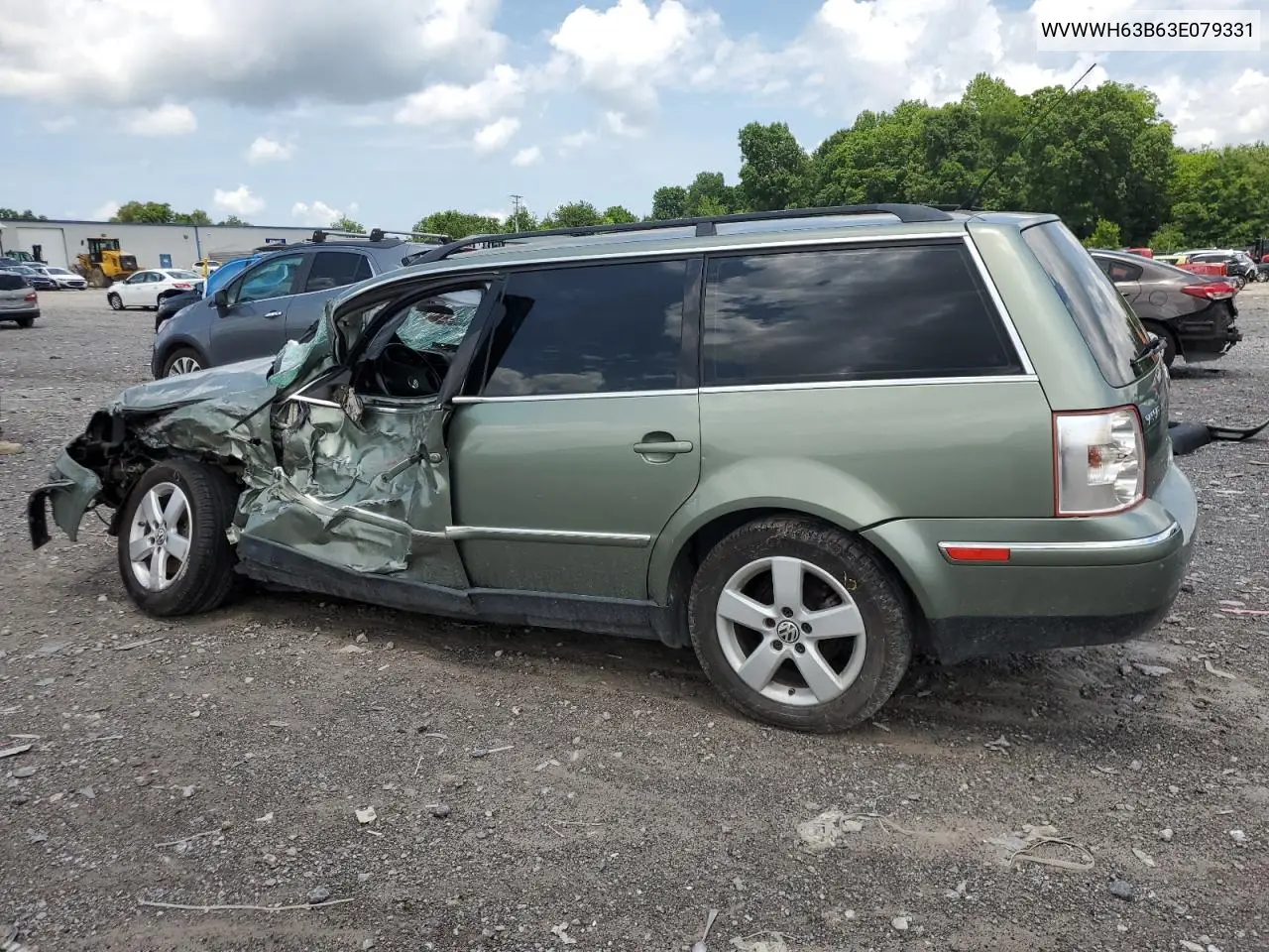 2003 Volkswagen Passat Glx VIN: WVWWH63B63E079331 Lot: 60065215