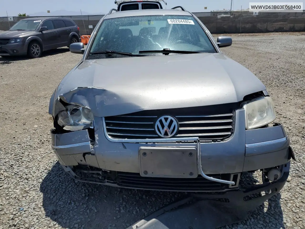 2003 Volkswagen Passat Gls VIN: WVWVD63B03E068400 Lot: 60284485