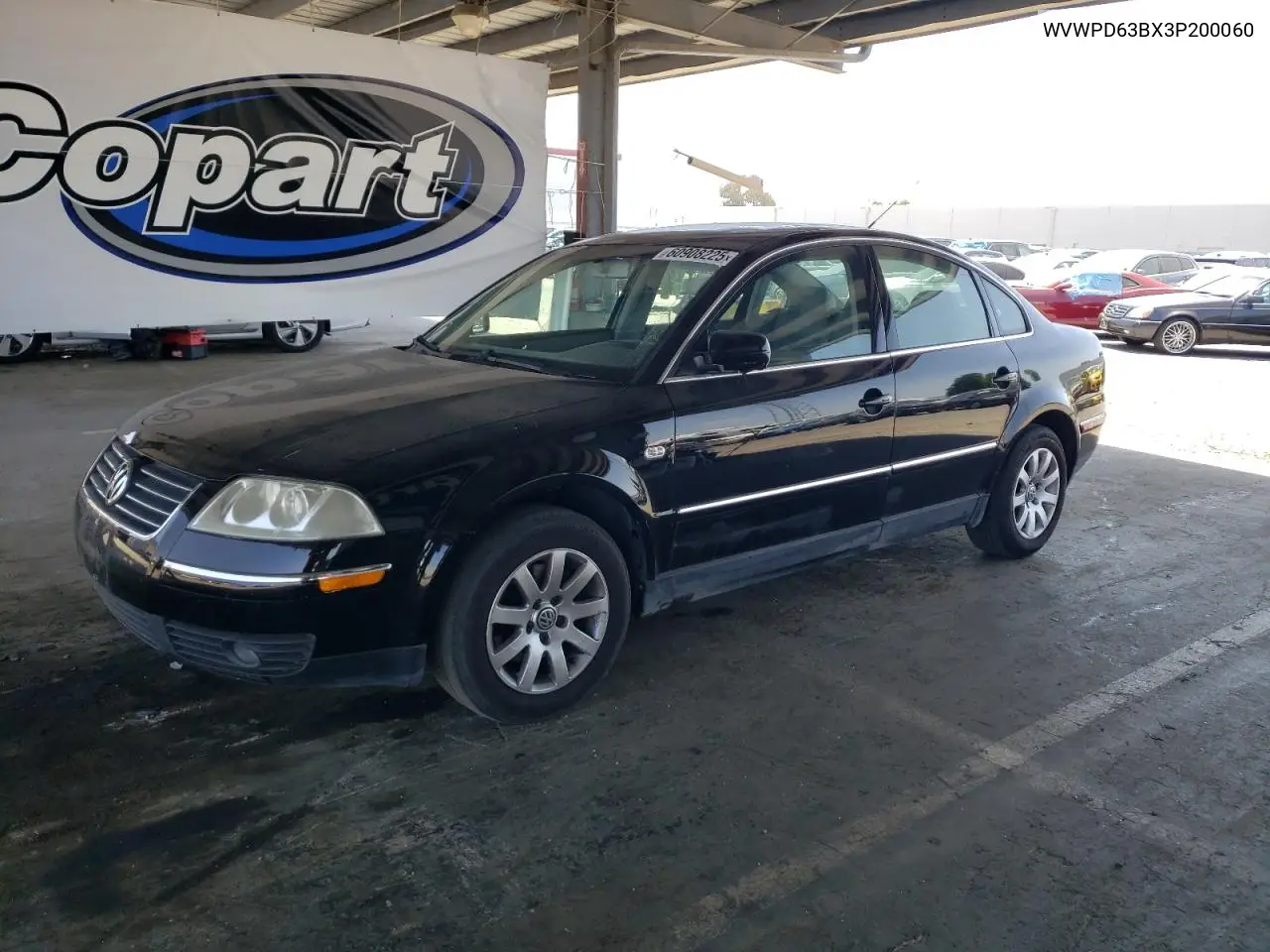 2003 Volkswagen Passat Gls VIN: WVWPD63BX3P200060 Lot: 60908225