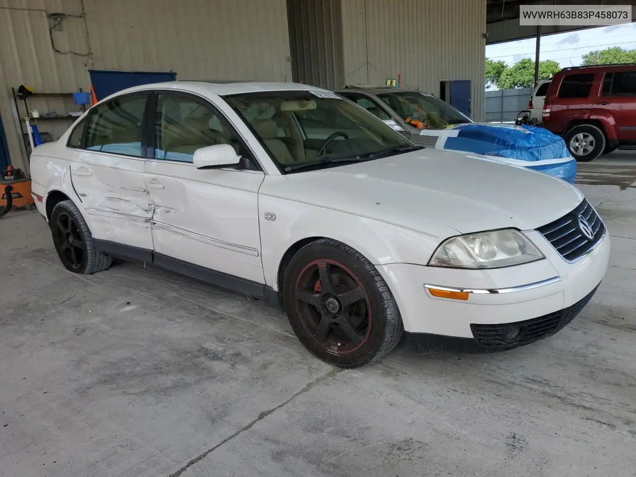 2003 Volkswagen Passat Glx VIN: WVWRH63B83P458073 Lot: 62129105