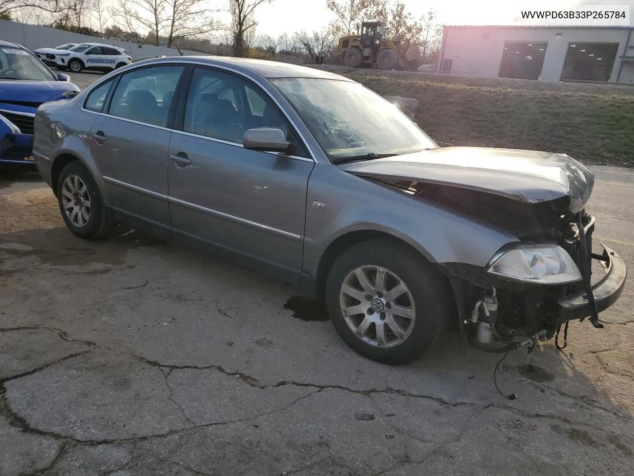 2003 Volkswagen Passat Gls VIN: WVWPD63B33P265784 Lot: 79492104