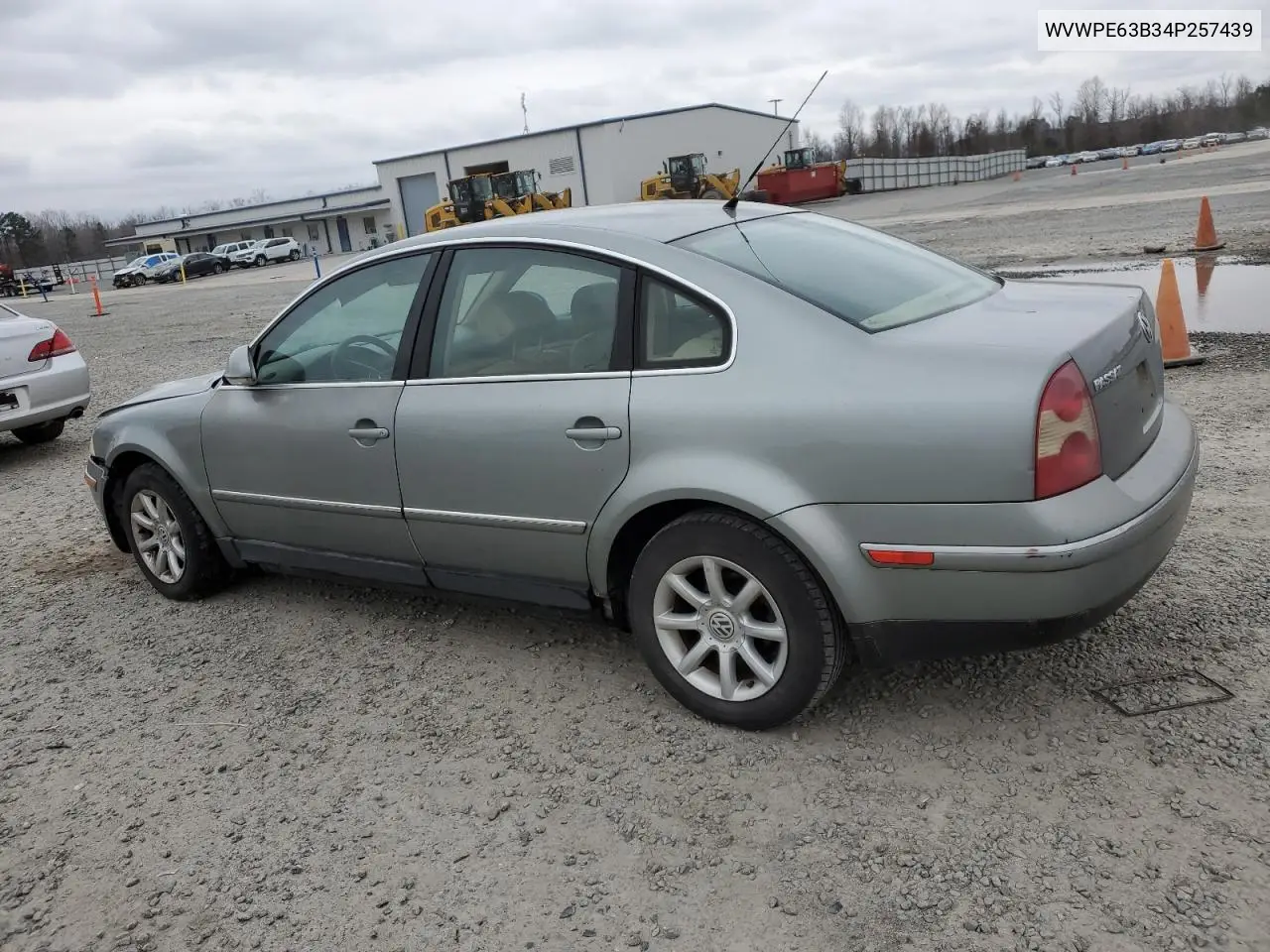 2004 Volkswagen Passat Gls Tdi VIN: WVWPE63B34P257439 Lot: 45924835