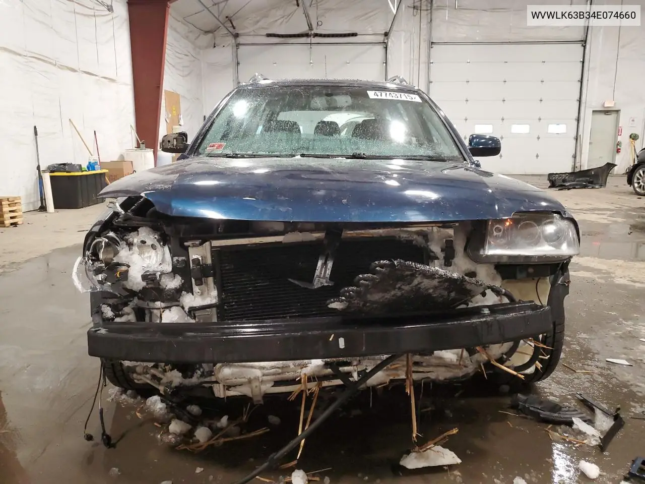 2004 Volkswagen Passat W8 4Motion VIN: WVWLK63B34E074660 Lot: 47743715