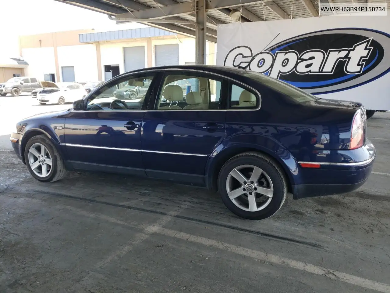 2004 Volkswagen Passat Glx VIN: WVWRH63B94P150234 Lot: 54092825