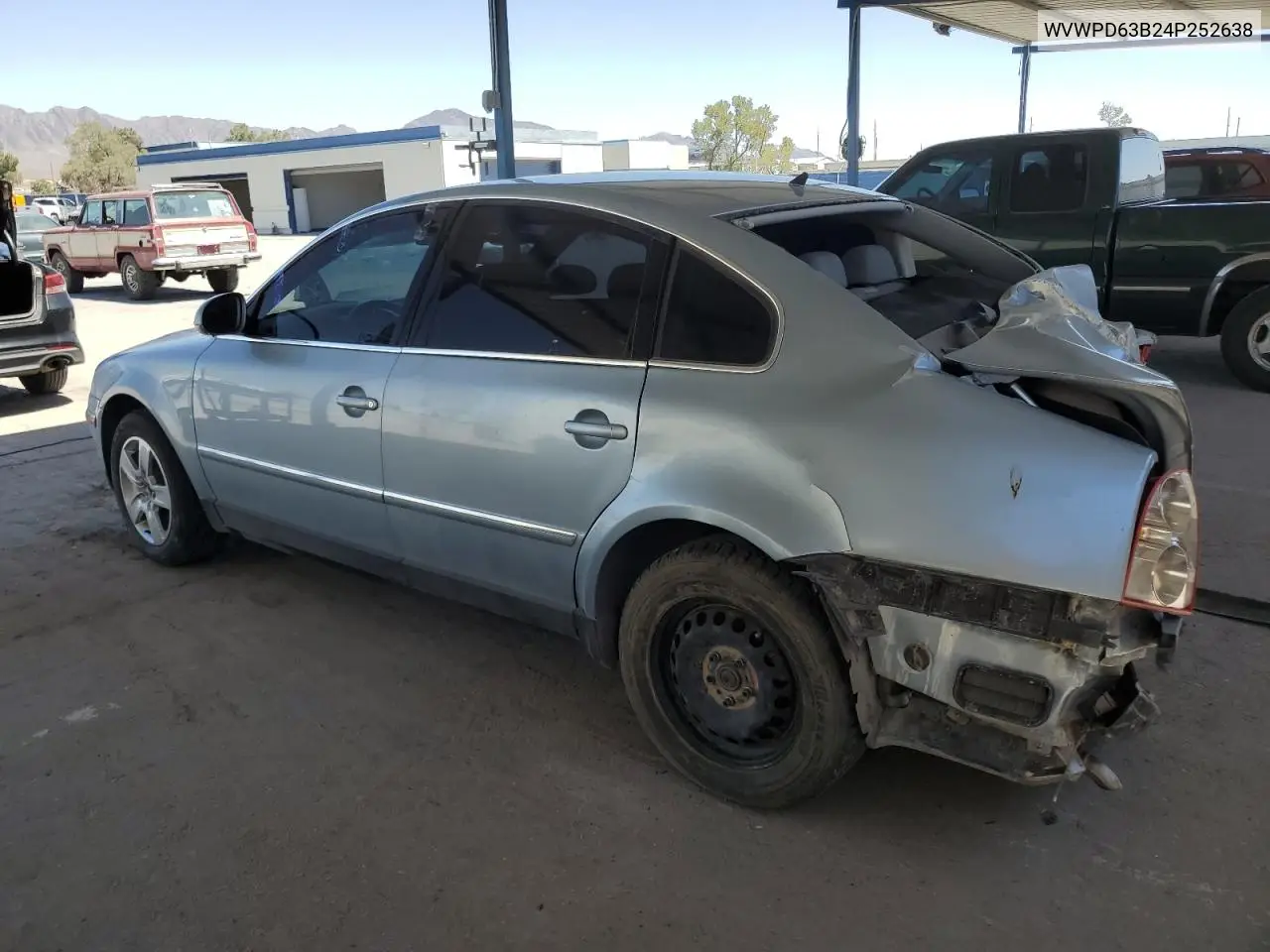 2004 Volkswagen Passat Gls VIN: WVWPD63B24P252638 Lot: 54247995