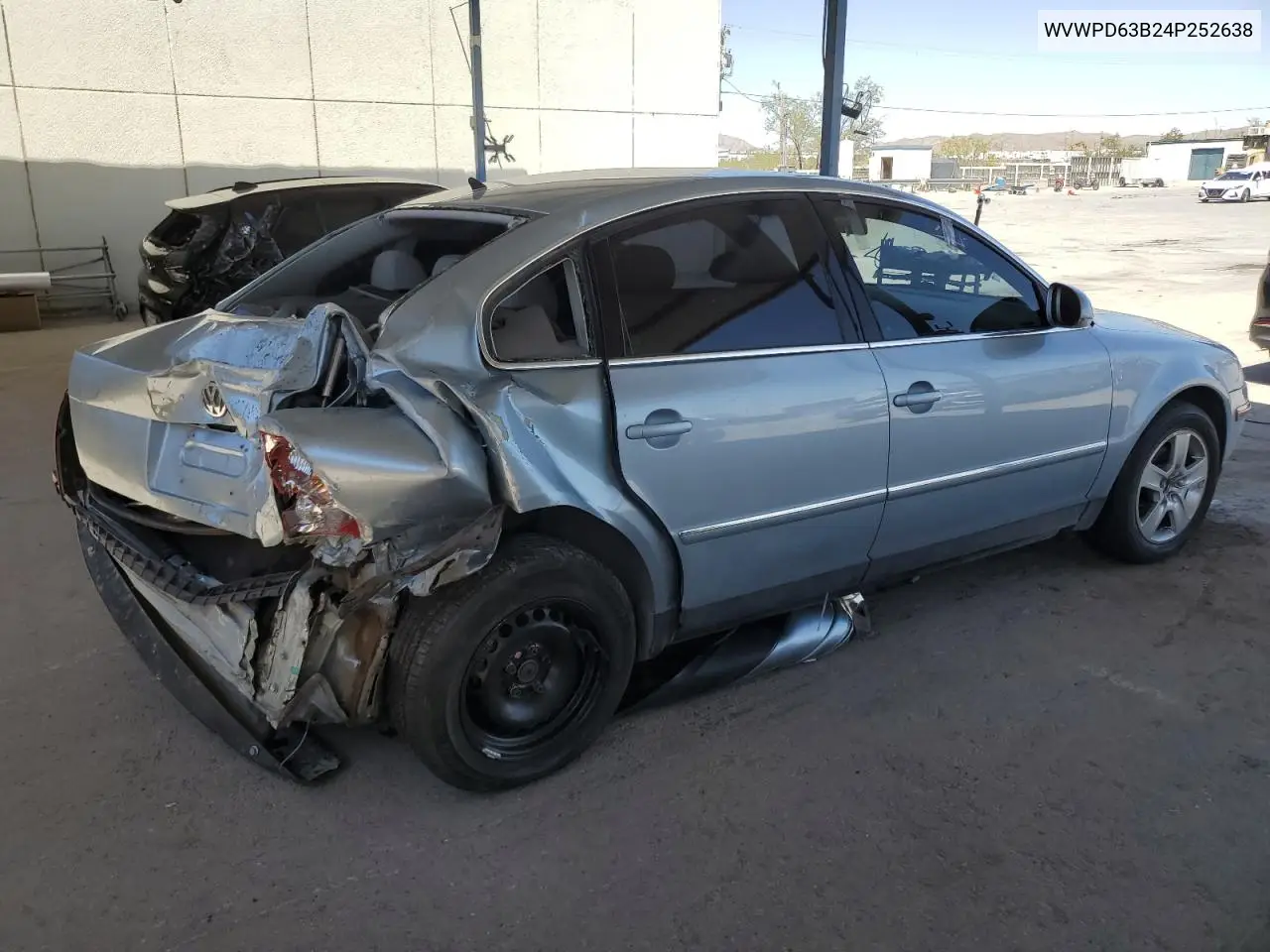 2004 Volkswagen Passat Gls VIN: WVWPD63B24P252638 Lot: 54247995