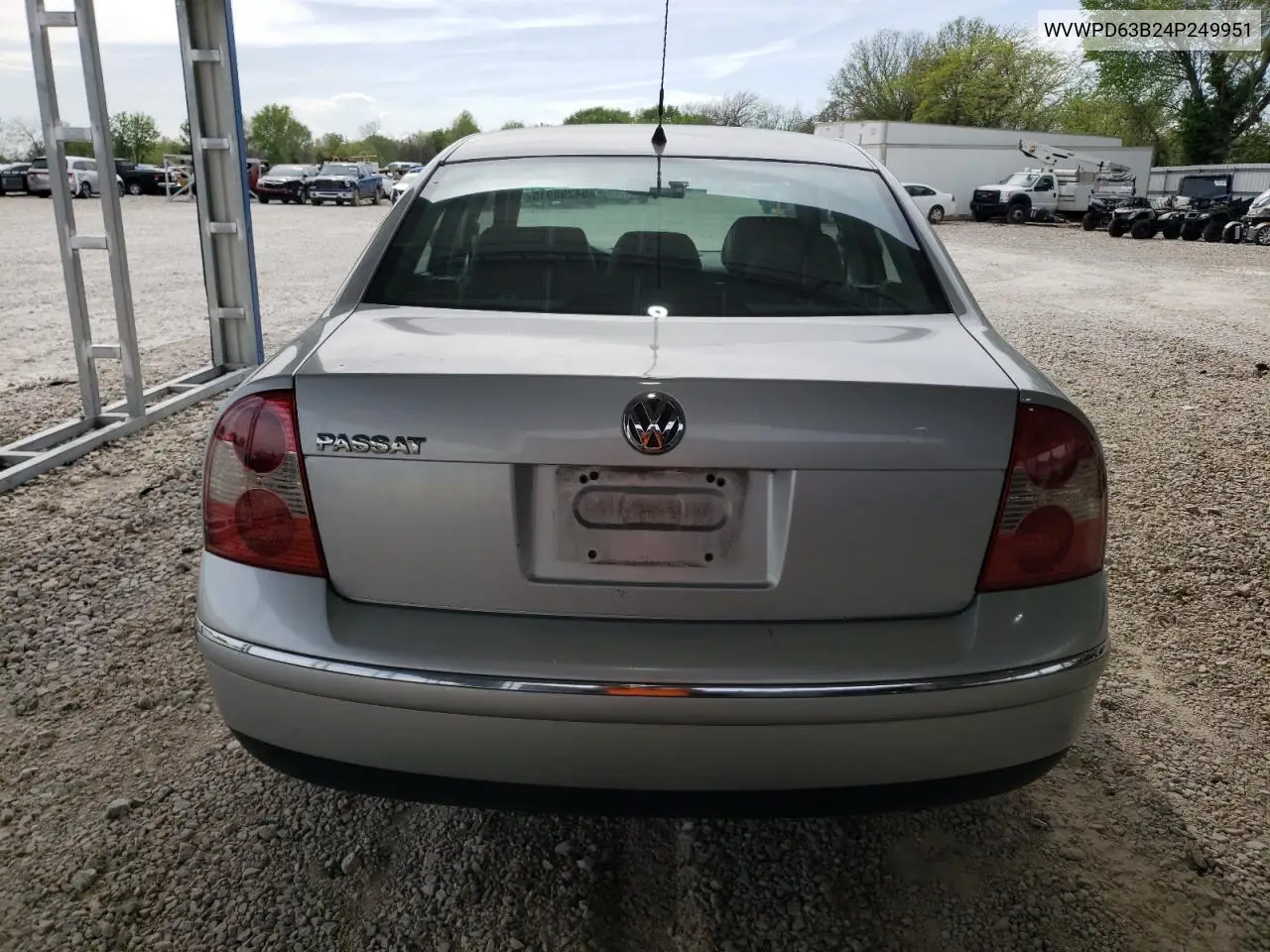 2004 Volkswagen Passat Gls VIN: WVWPD63B24P249951 Lot: 54295915