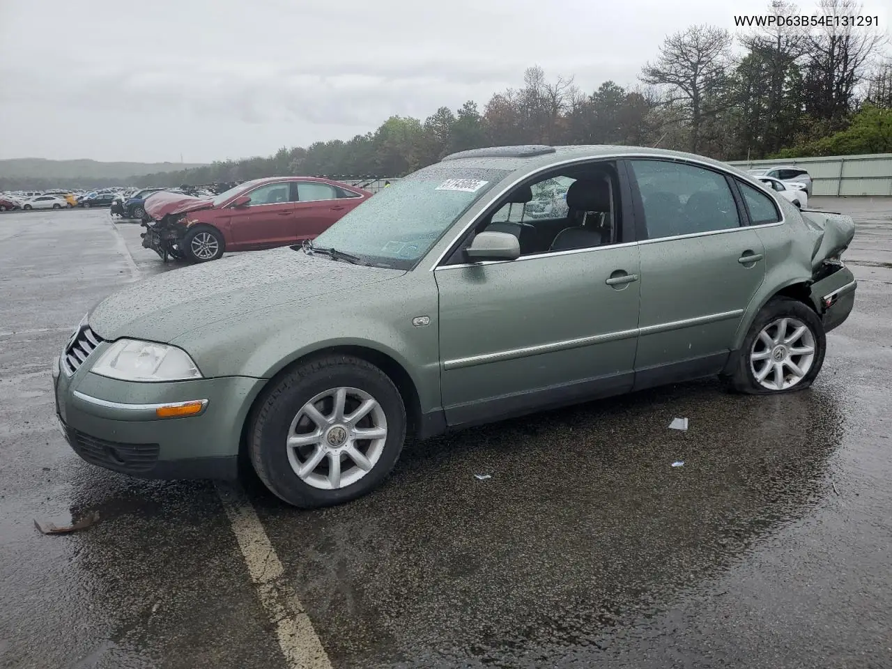 2004 Volkswagen Passat Gls VIN: WVWPD63B54E131291 Lot: 57145065
