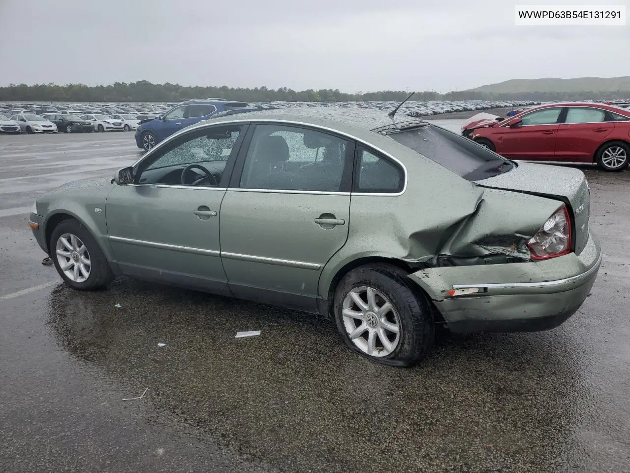 2004 Volkswagen Passat Gls VIN: WVWPD63B54E131291 Lot: 57145065