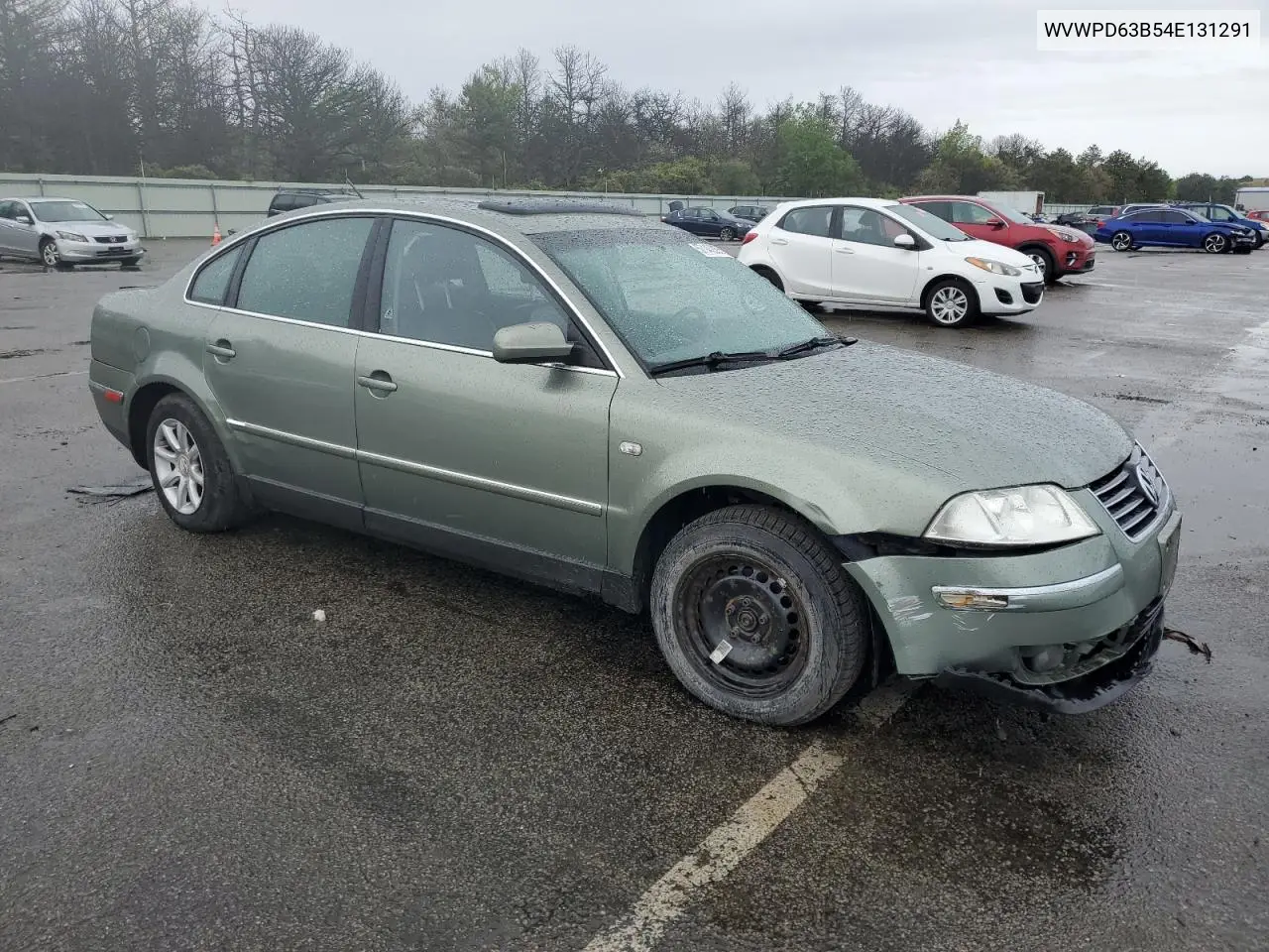 2004 Volkswagen Passat Gls VIN: WVWPD63B54E131291 Lot: 57145065