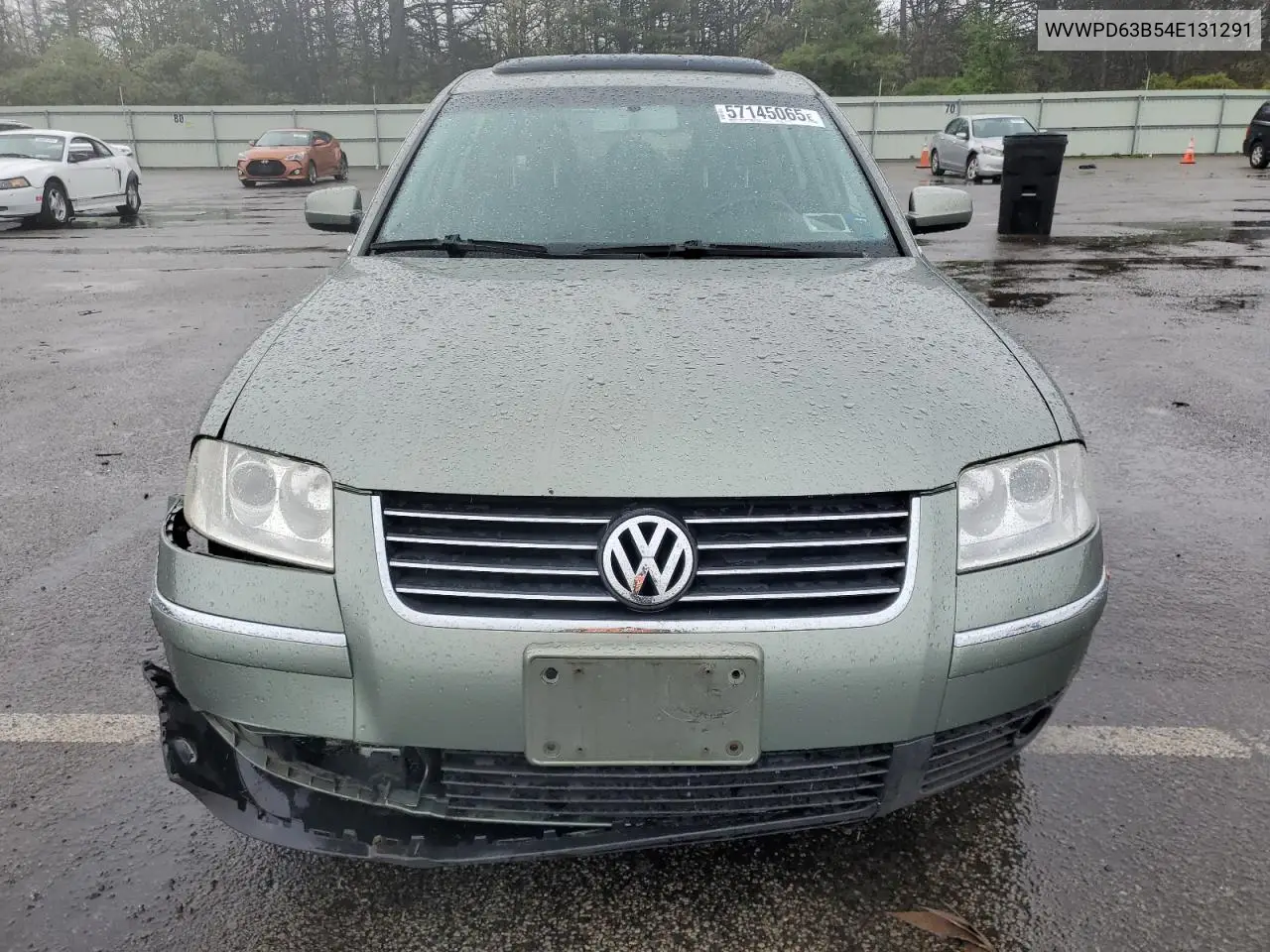 2004 Volkswagen Passat Gls VIN: WVWPD63B54E131291 Lot: 57145065