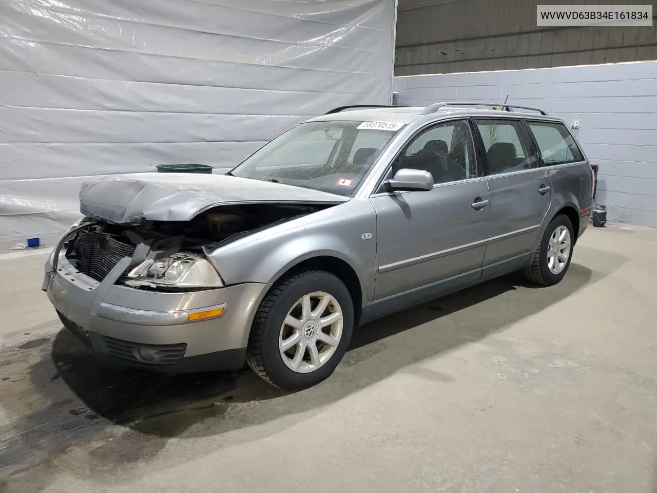 2004 Volkswagen Passat Gls VIN: WVWVD63B34E161834 Lot: 59370515