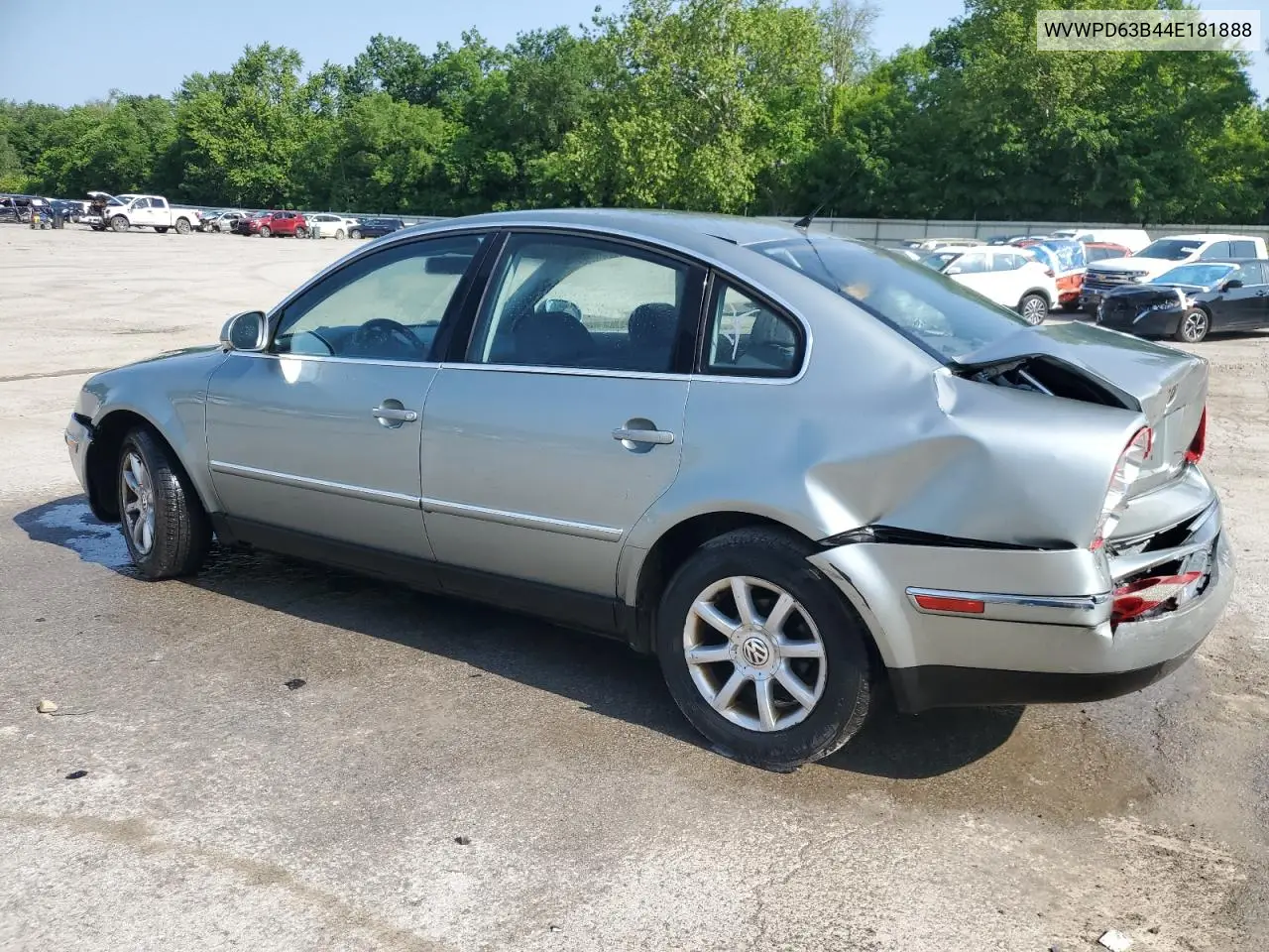 2004 Volkswagen Passat Gls VIN: WVWPD63B44E181888 Lot: 60242875
