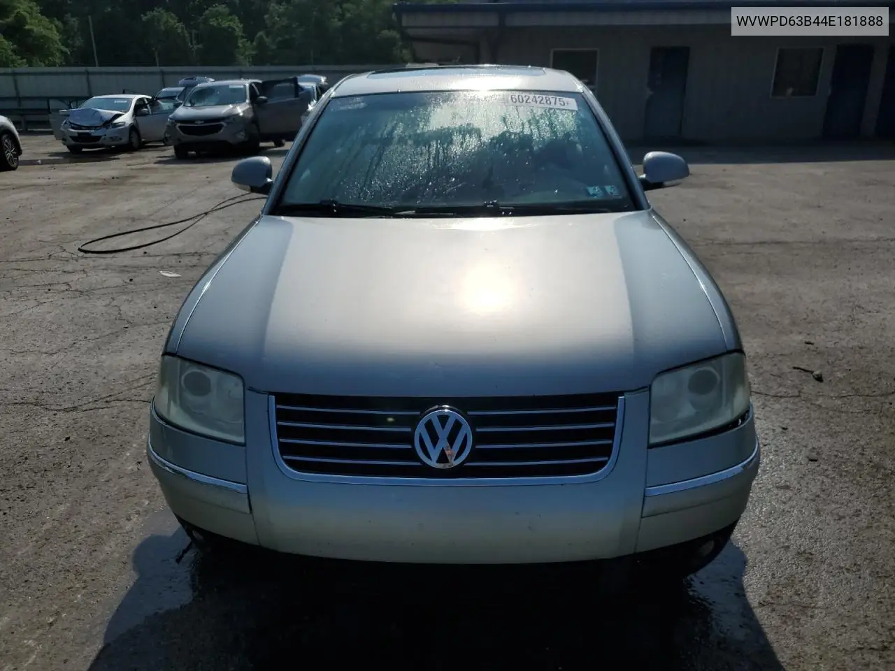 2004 Volkswagen Passat Gls VIN: WVWPD63B44E181888 Lot: 60242875