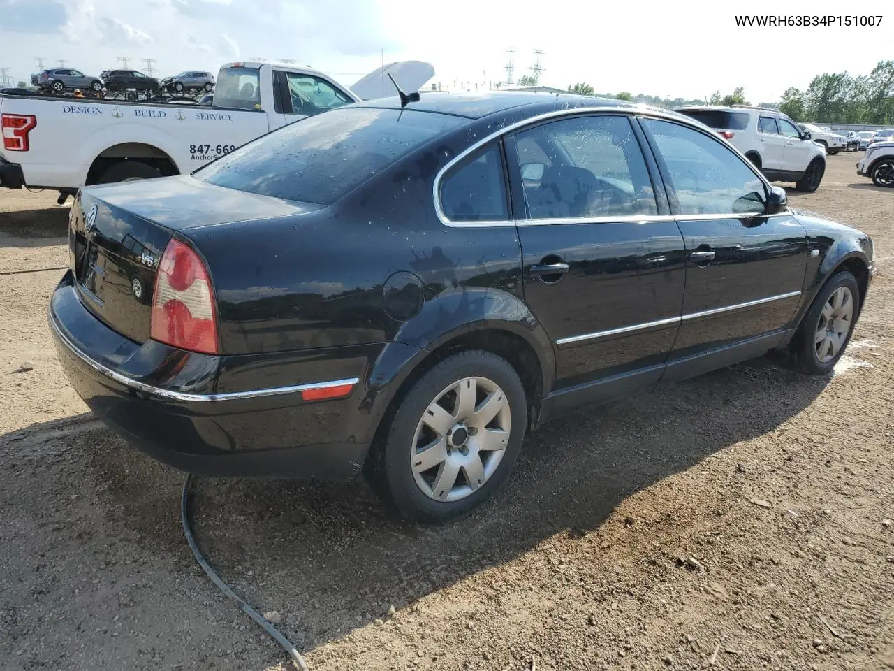 2004 Volkswagen Passat Glx VIN: WVWRH63B34P151007 Lot: 62578705