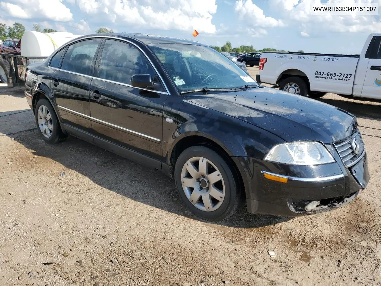 2004 Volkswagen Passat Glx VIN: WVWRH63B34P151007 Lot: 62578705