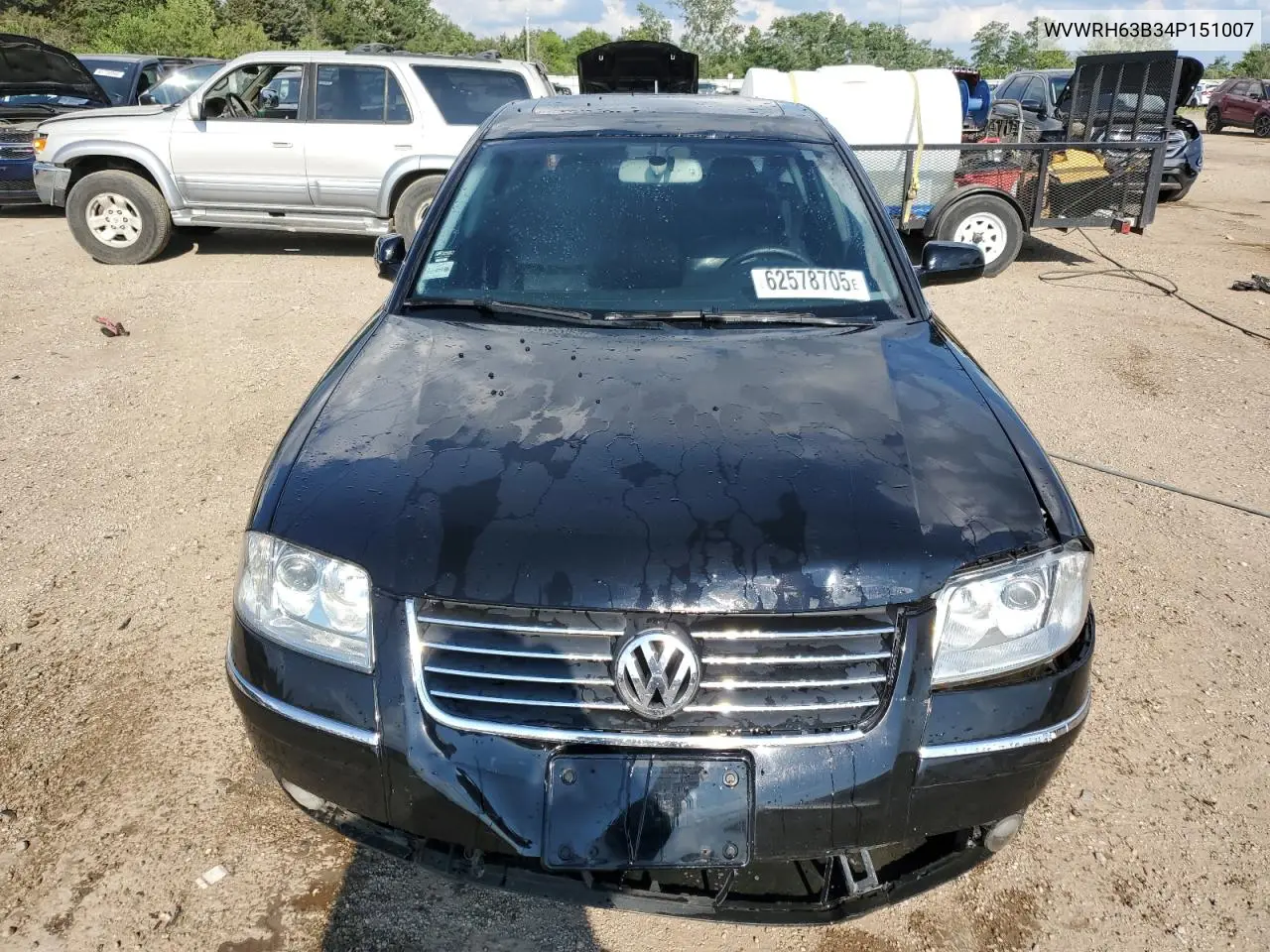2004 Volkswagen Passat Glx VIN: WVWRH63B34P151007 Lot: 62578705