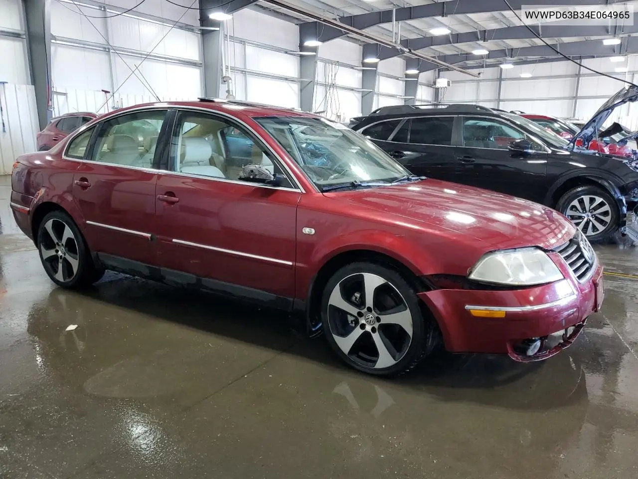 2004 Volkswagen Passat Gls VIN: WVWPD63B34E064965 Lot: 62852785