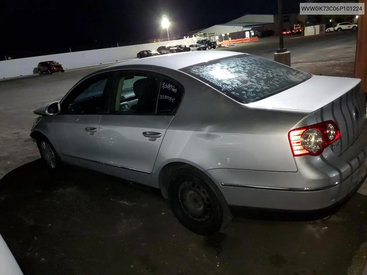 2006 Volkswagen Passat 2.0T VIN: WVWGK73C06P101224 Lot: 50106105