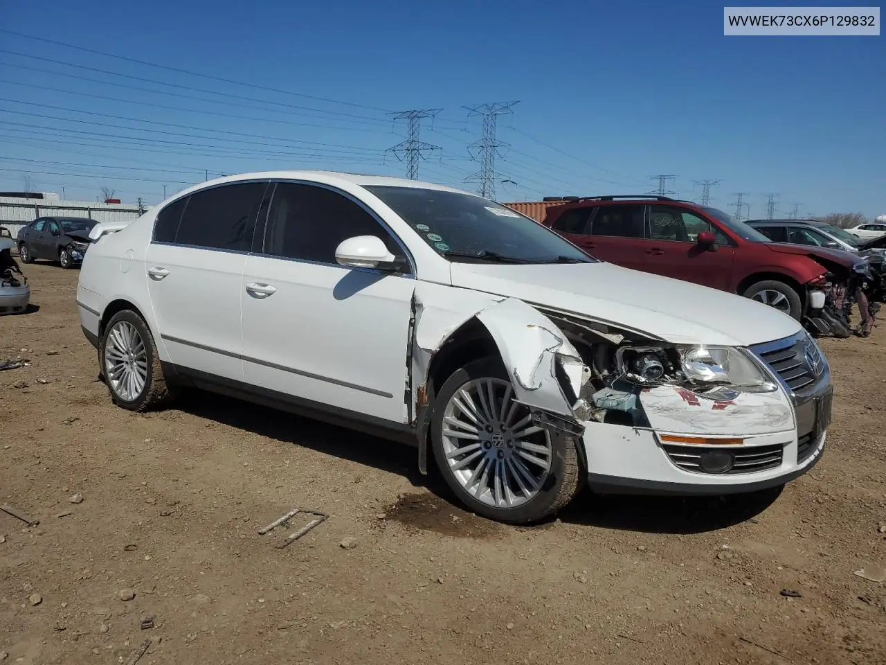 2006 Volkswagen Passat 2.0T Luxury VIN: WVWEK73CX6P129832 Lot: 51852695